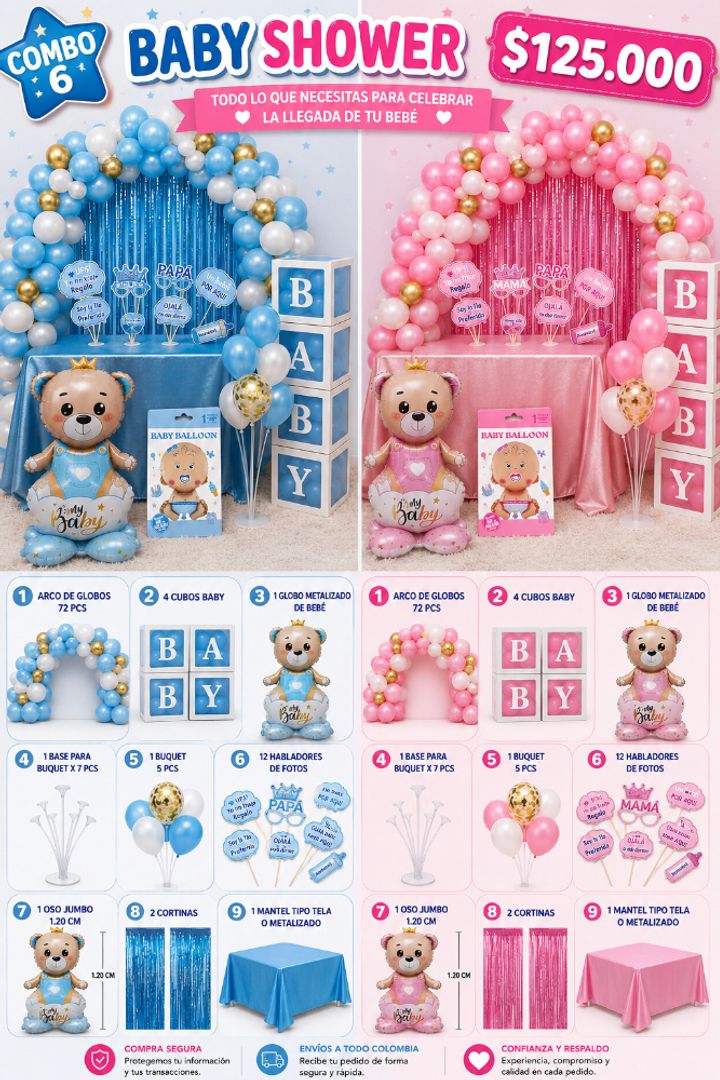 COMBO BABY SHOWER # 6