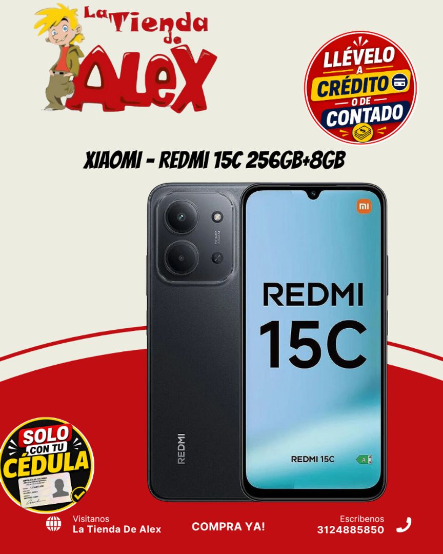 XIAOMI - Redmi 15C 256GB+8GB