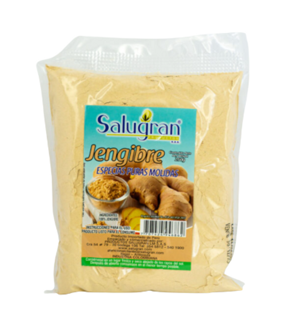 JENGIBRE EN POLVO X 125 GR SALUGRAN