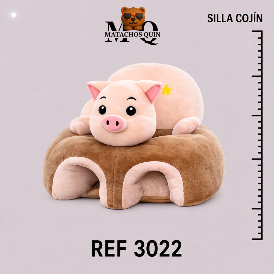 SILLA COJÍN PARA BEBÉ SURTIDA