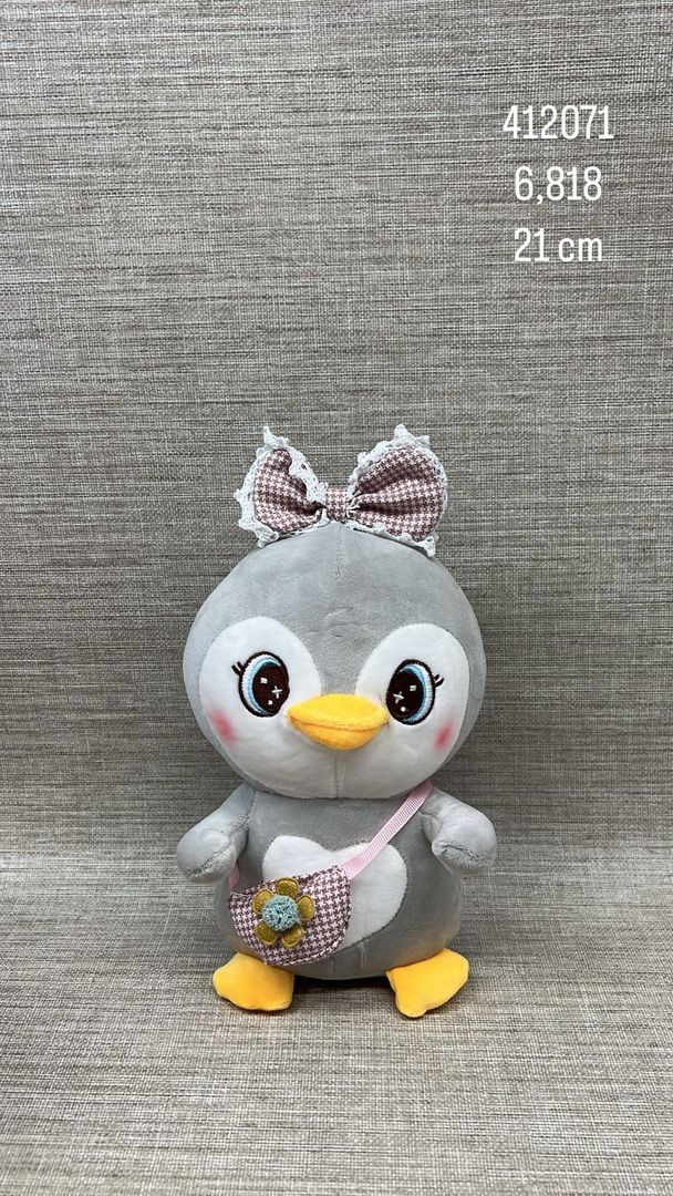PINGUINO CON MOÑO Y CARRIEL 