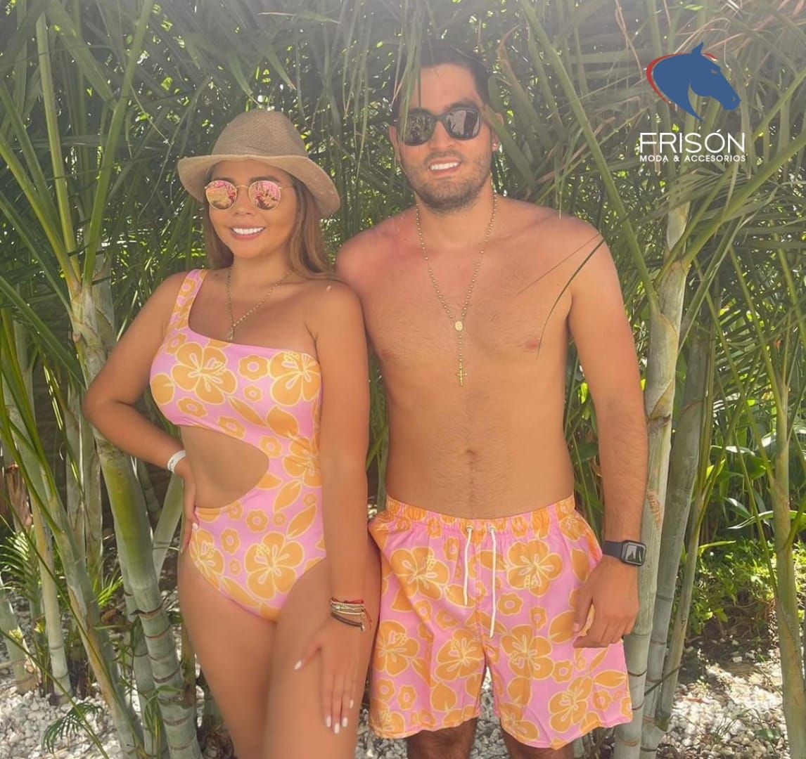 Vestidos de baño en pareja 