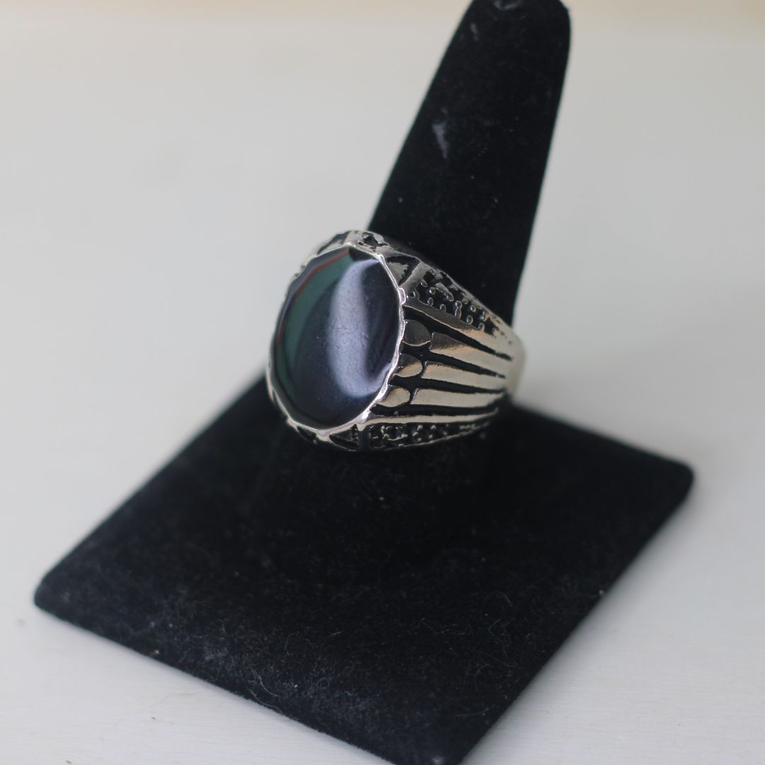 ANILLO PIEFRA OVALADA