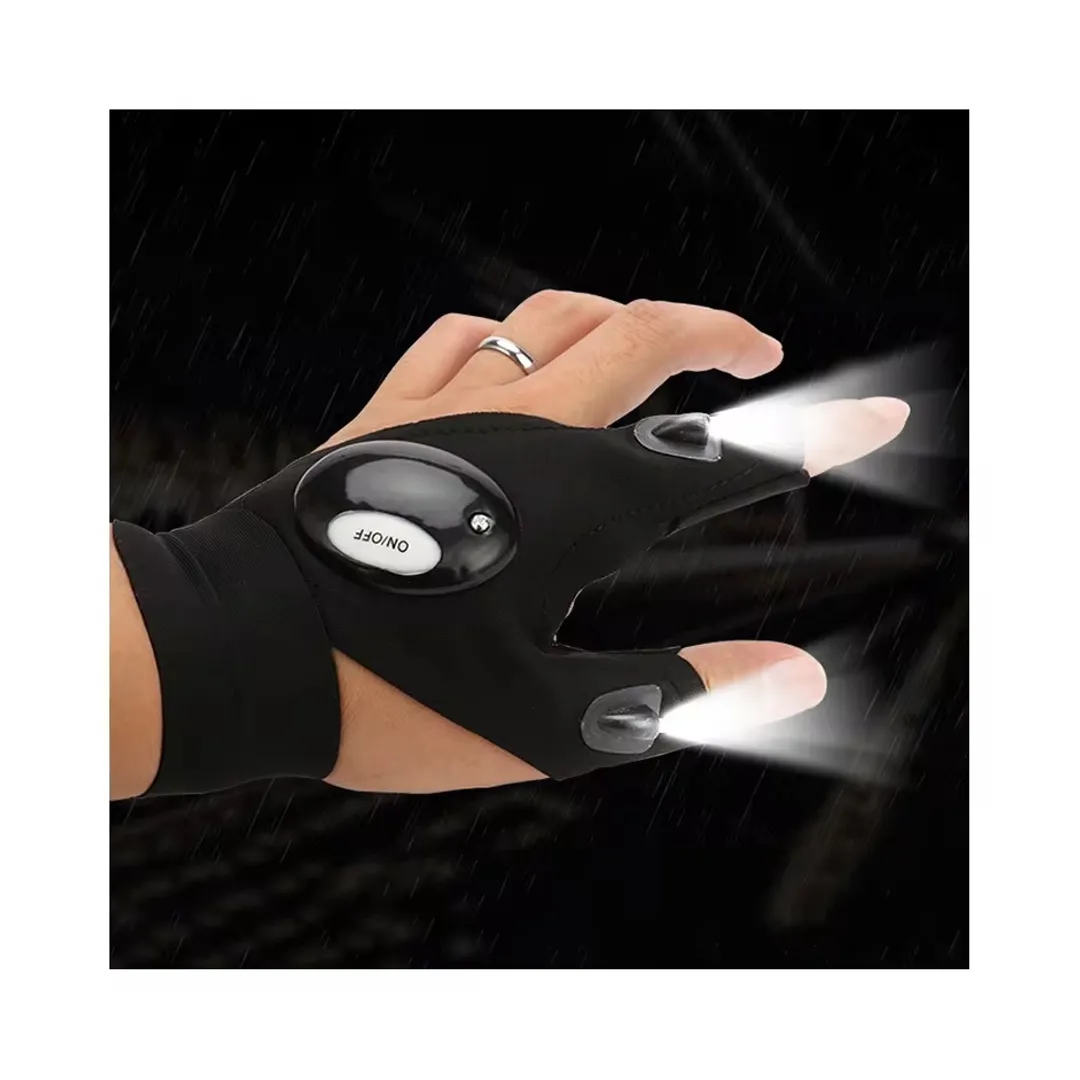 GUANTES CON LUCES LED