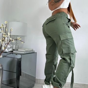 Pantalón cargo tel bengalina  - imagen 1