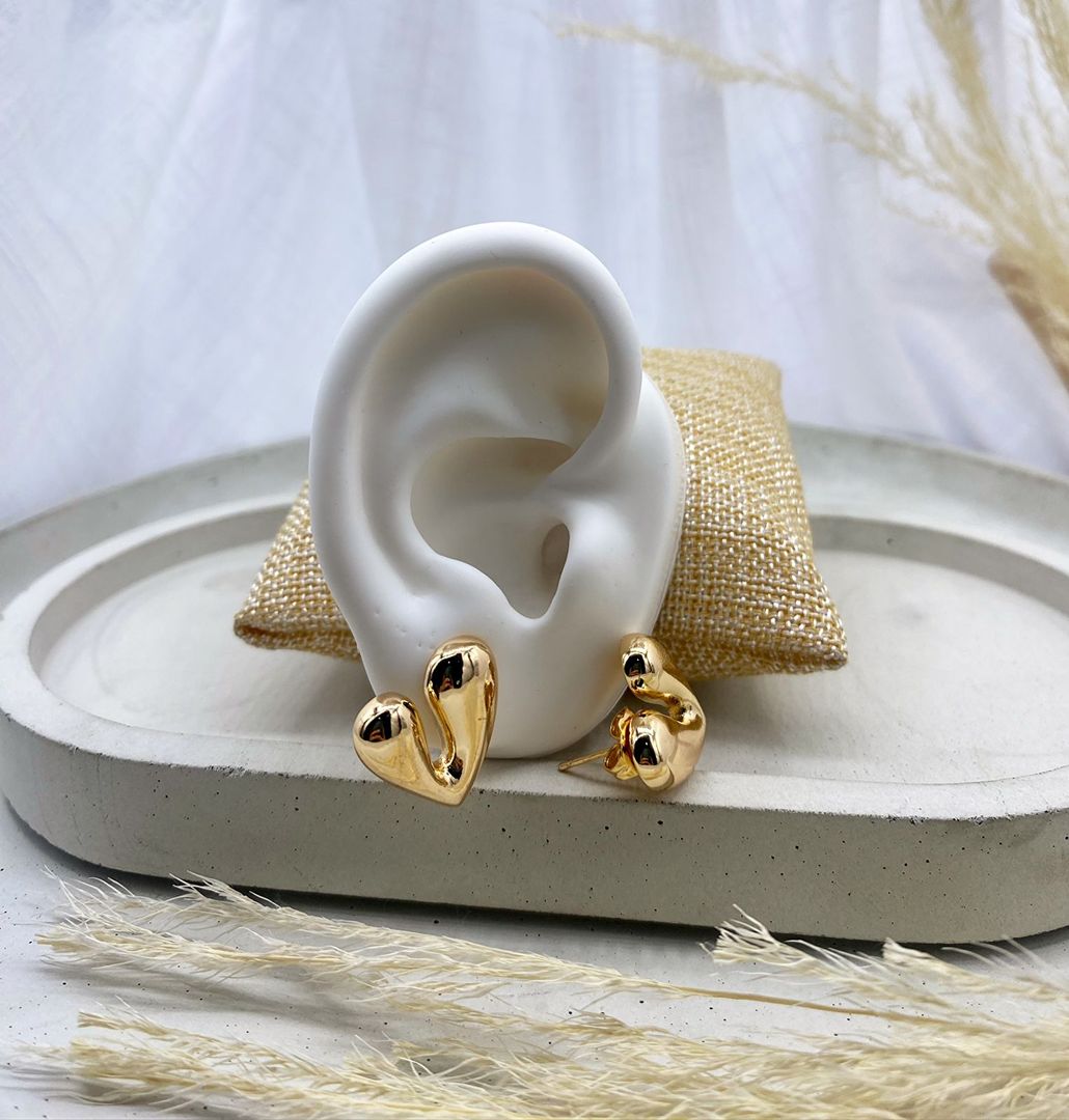 Topo corazón, oro rosa, covergold 