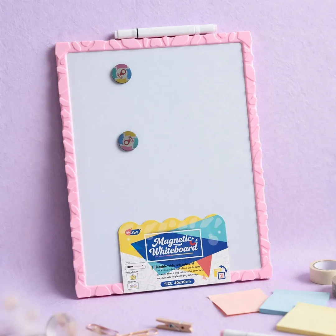 TABLERO MAGNÉTICO PLANEADOR ROSA