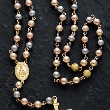 Imagen del producto Camándula tres oros 8mm 