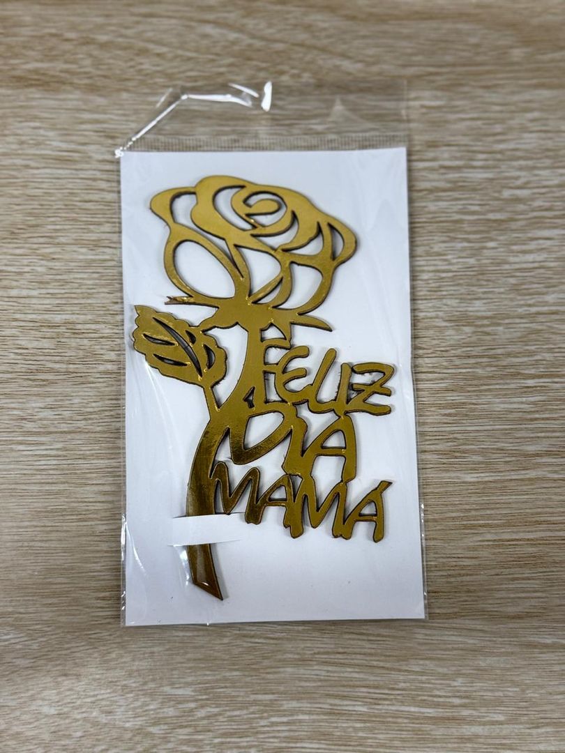 000 TOPPER PEQUEÑO "FELIZ DÌA MAMÀ"