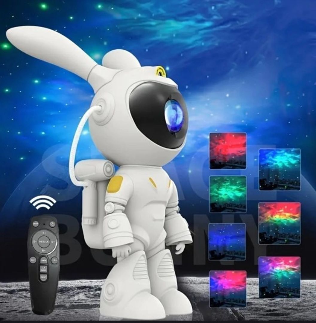 Proyector Conejo Astronauta 