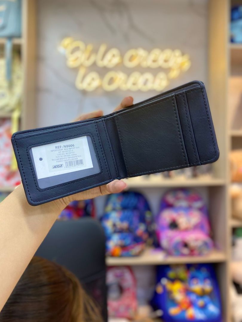 BILLETERA HOMBRE SINTÉTICA 