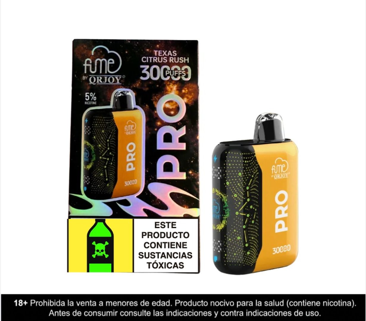 Fume Pro Texas Citrus Rush 30.000 Puffs