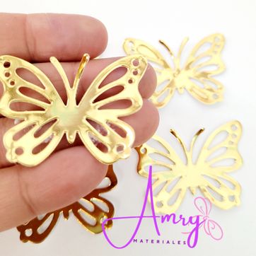 10 Mariposas Espejo Dorado  - imagen 1