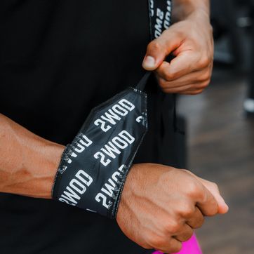  MUÑEQUERAS FIJAS  2WOD NEGRAS - imagen 1