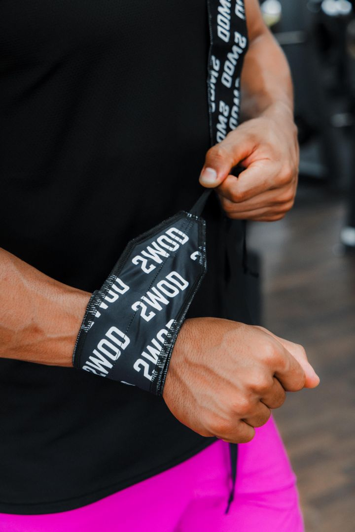  MUÑEQUERAS FIJAS  2WOD NEGRAS