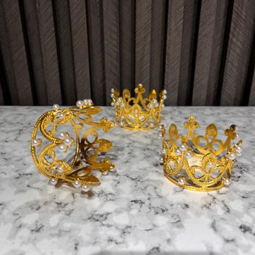 CORONA METALICA 5X3,5 CM  - imagen 1