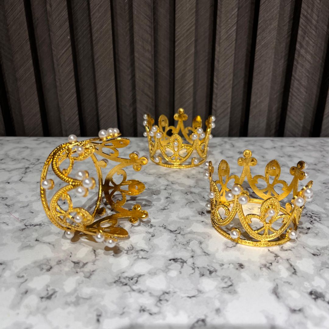 CORONA METALICA 5X3,5 CM 