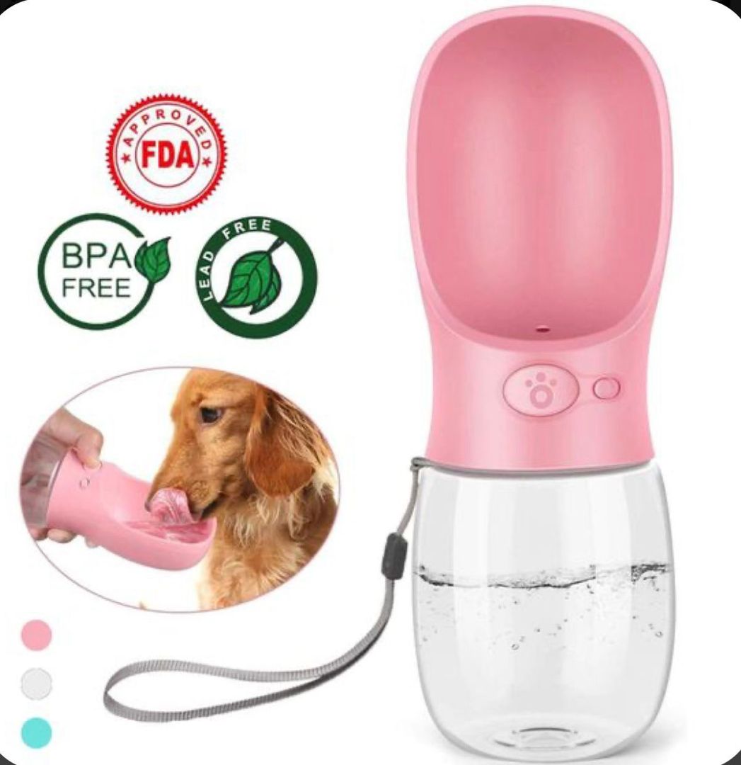 BOTELLA PORTATIL PARA MASCOTAS
