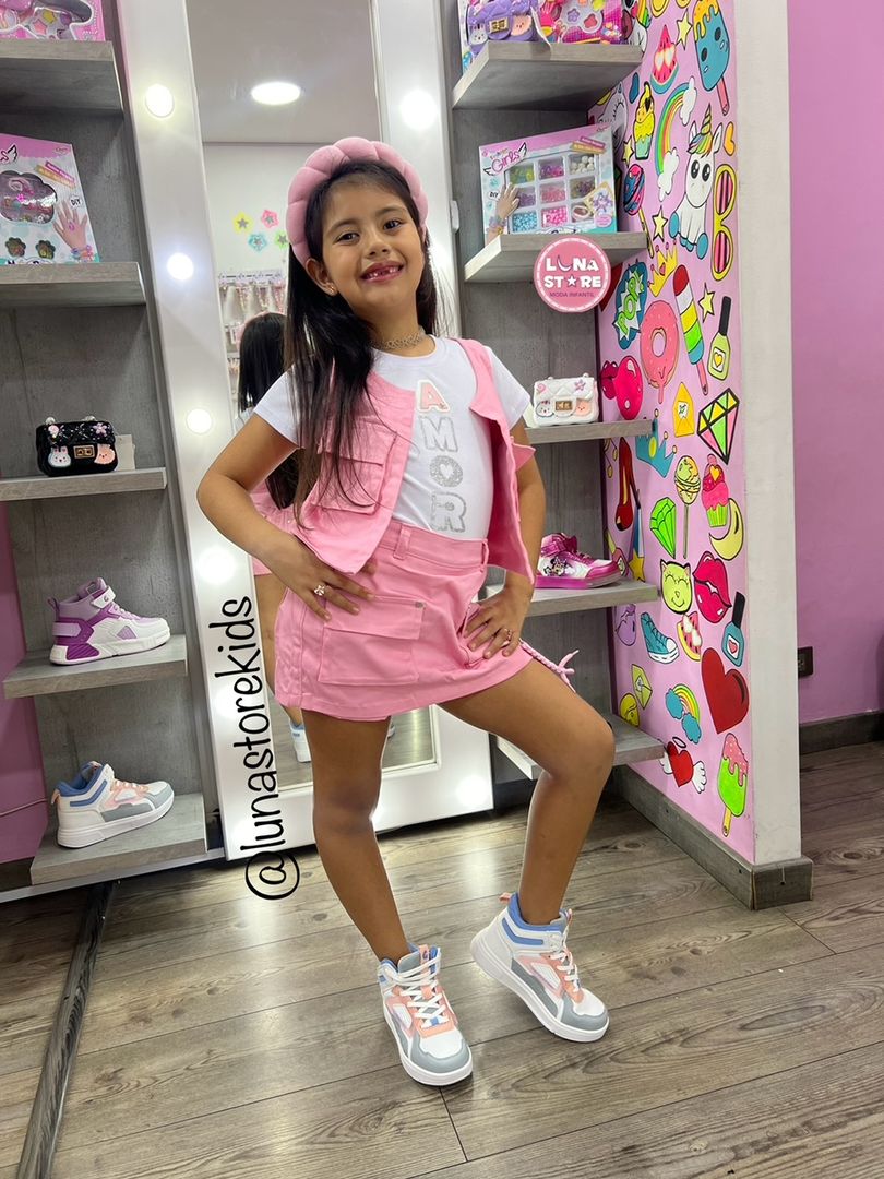 CONJUNTO TRIO DE FALDASHORT