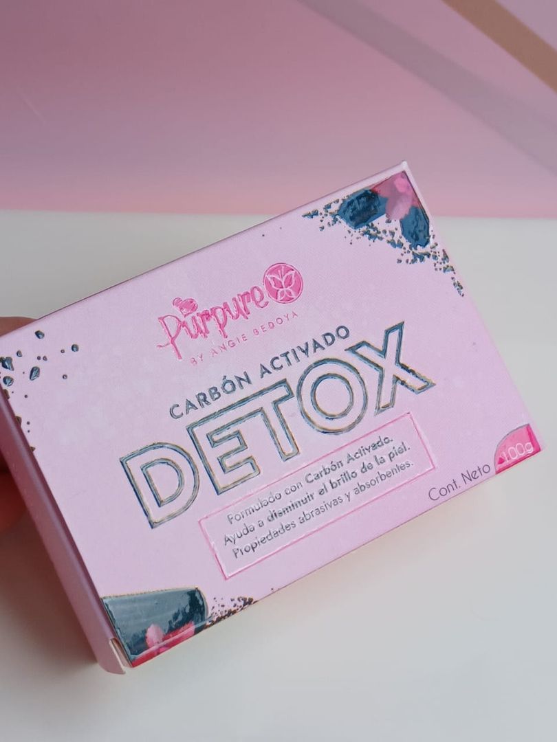 Jabón Detox Carbón Activado