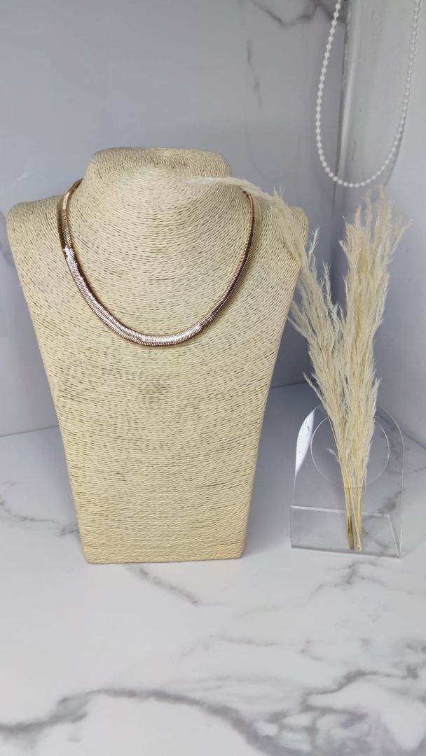 Gargantilla en Covergold 