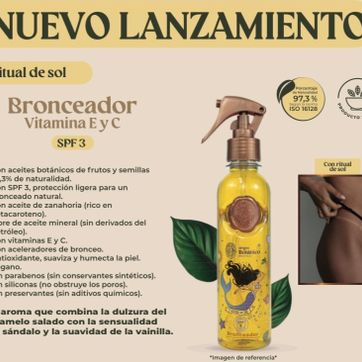 Imagen del producto Bronceador de zanahoria