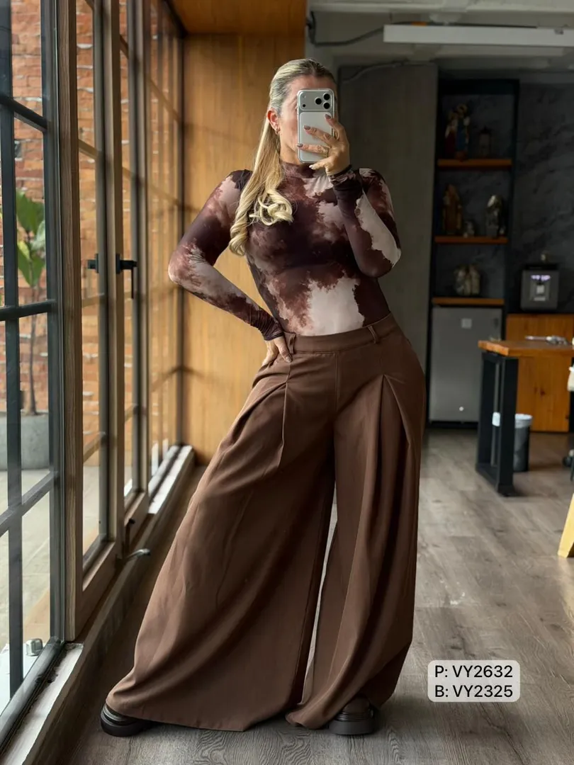 PANTALON PRENCES CIERRE COSTADO VY2632