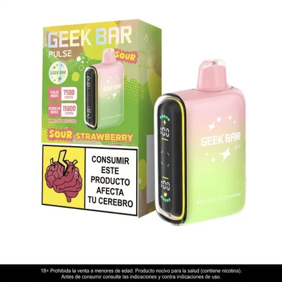 Geek Bar Pulse Sour Strawberry 15.000 Puffs