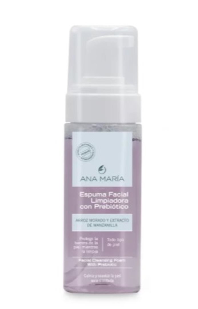 Espuma Facial Limpiadora con Prebiótico Ana María