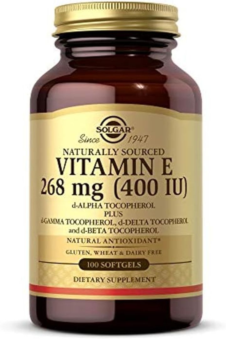 Vitamina E 268mg 400IU 100softgels SOLGAR