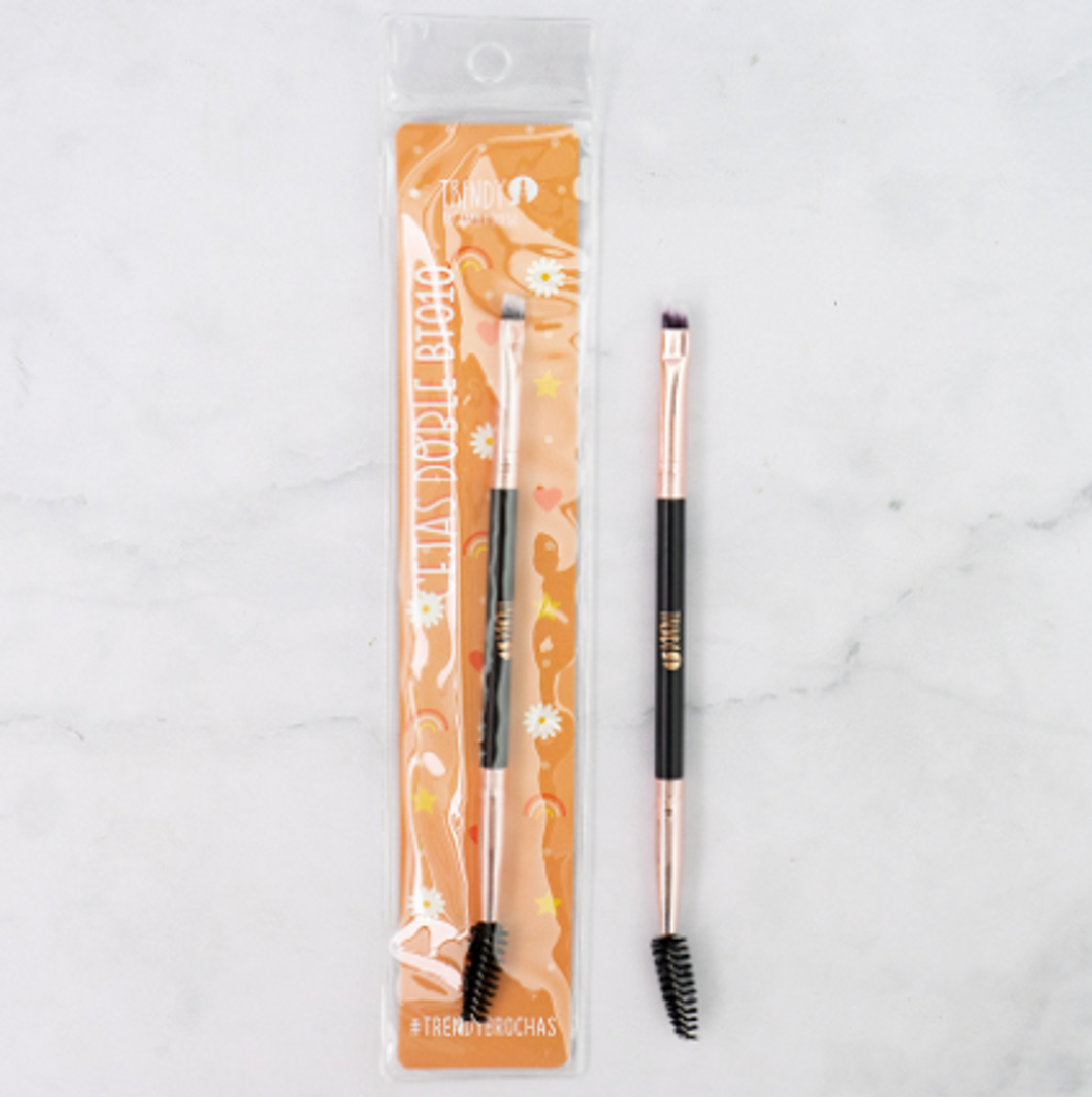 Brocha Trendy Doble para Cejas
