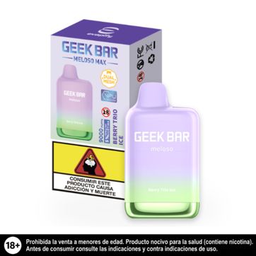 Imagen del producto Geek Bar Berry Trio Ice Meloso 9.000 Puffs