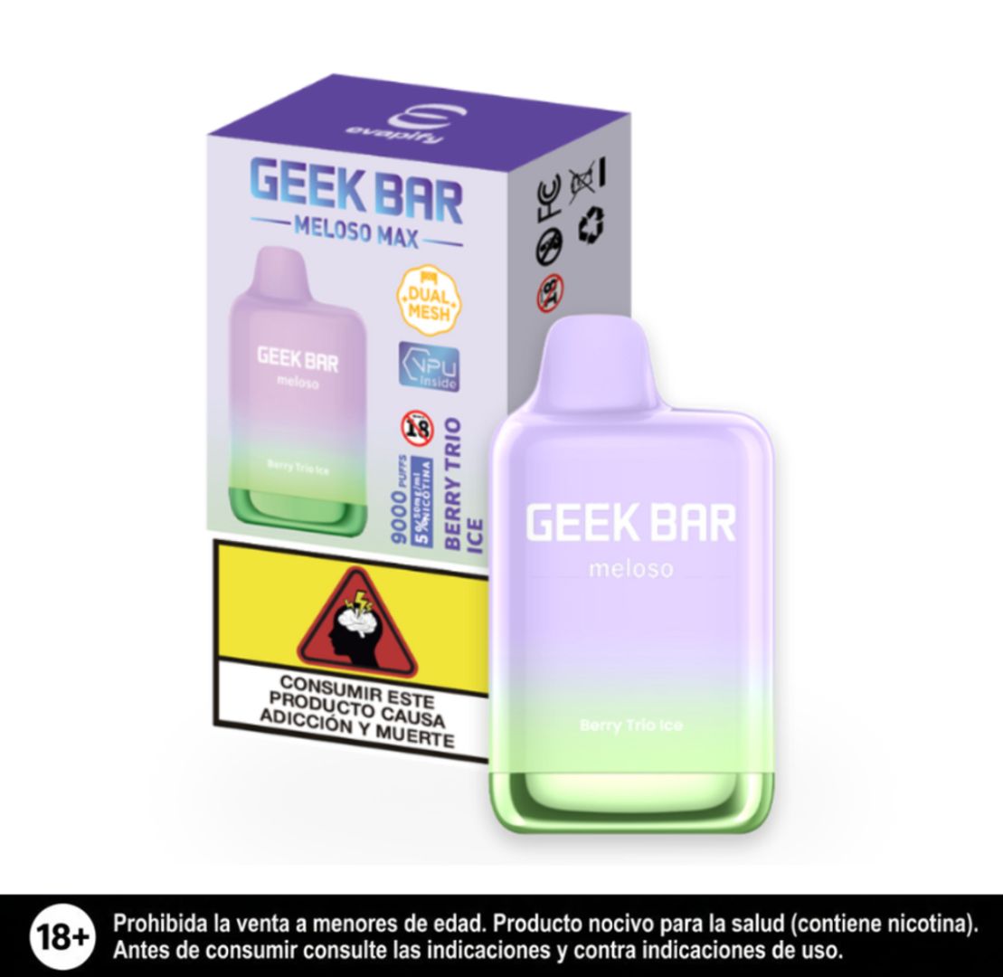 Geek Bar Berry Trio Ice Meloso 9.000 Puffs