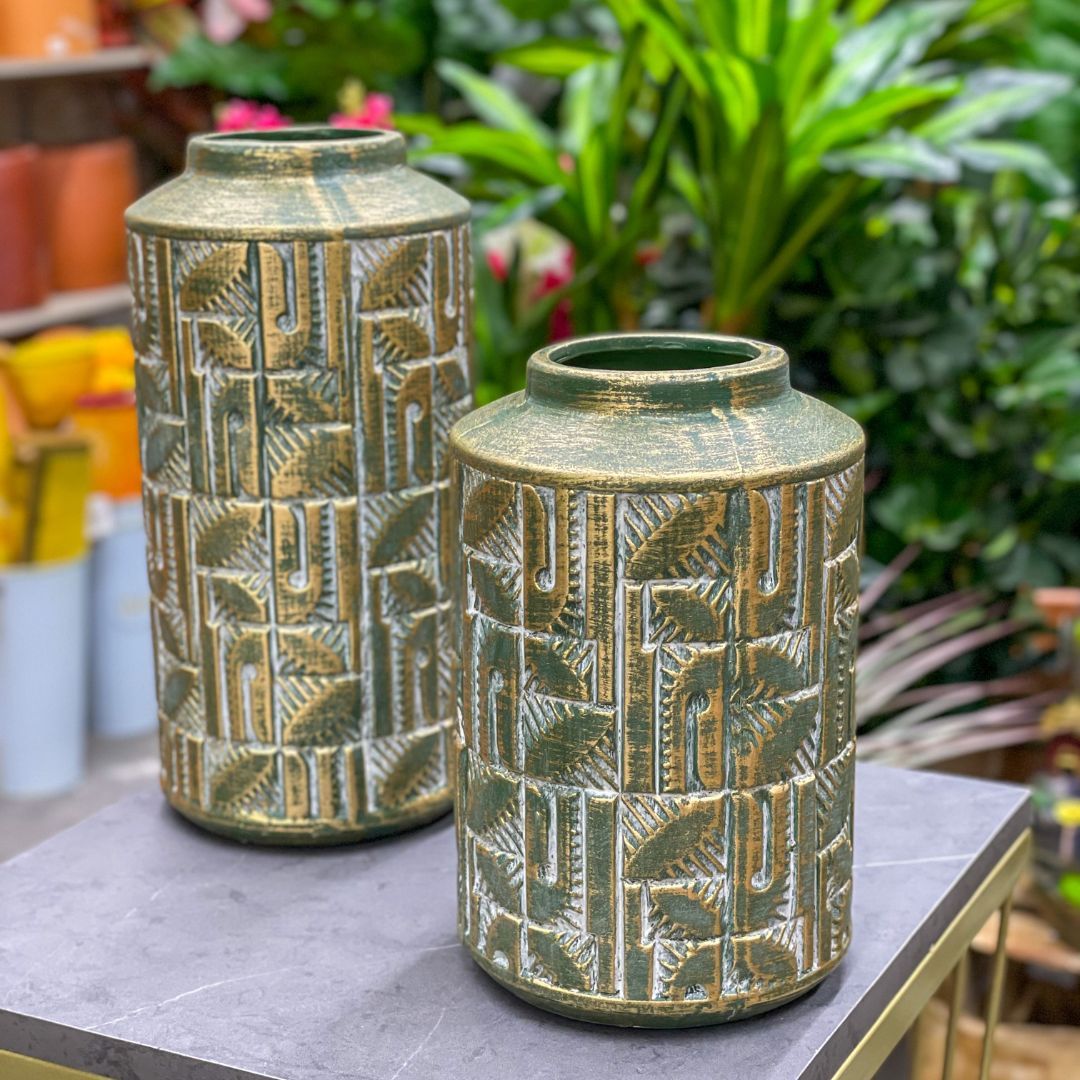 Anfora vintage grabado 