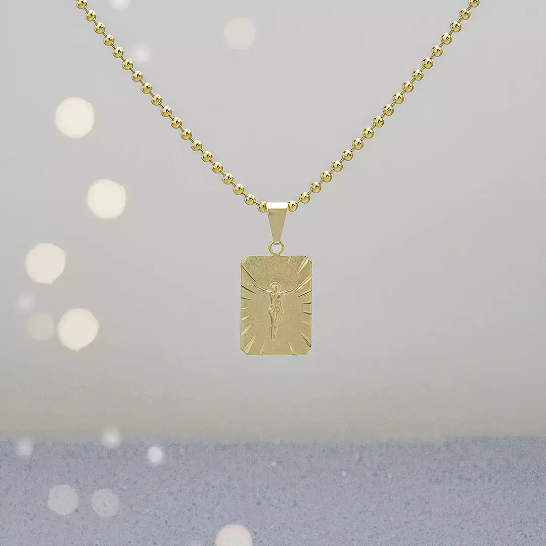 D Placa Señor Crucificado