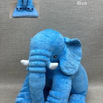 Imagen del producto ELEFANTE CON COBIJA COLOR AZUL 45 CM