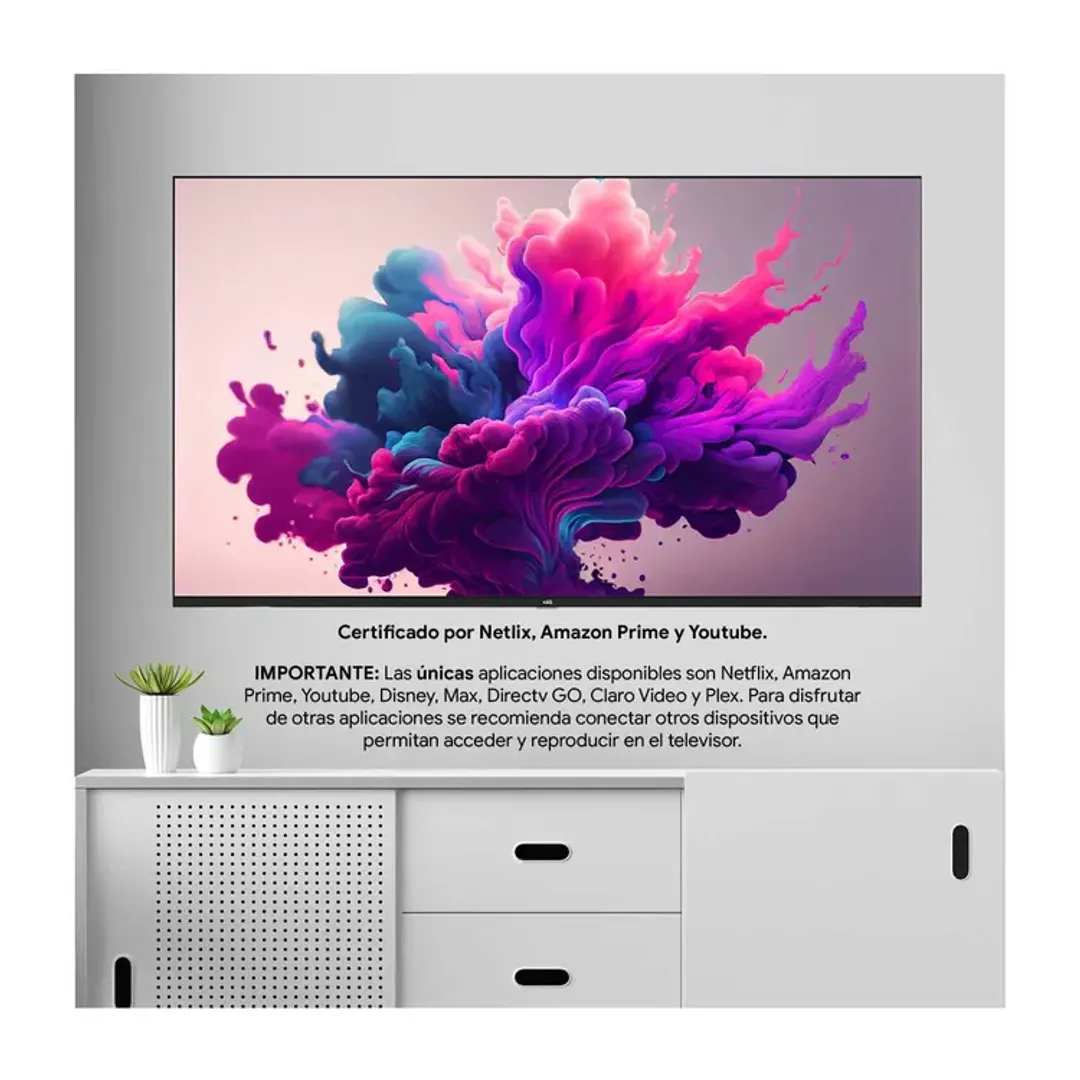 LED KALLEY 50 SMART BASICO 4K CONTROL VOZ + ROKU