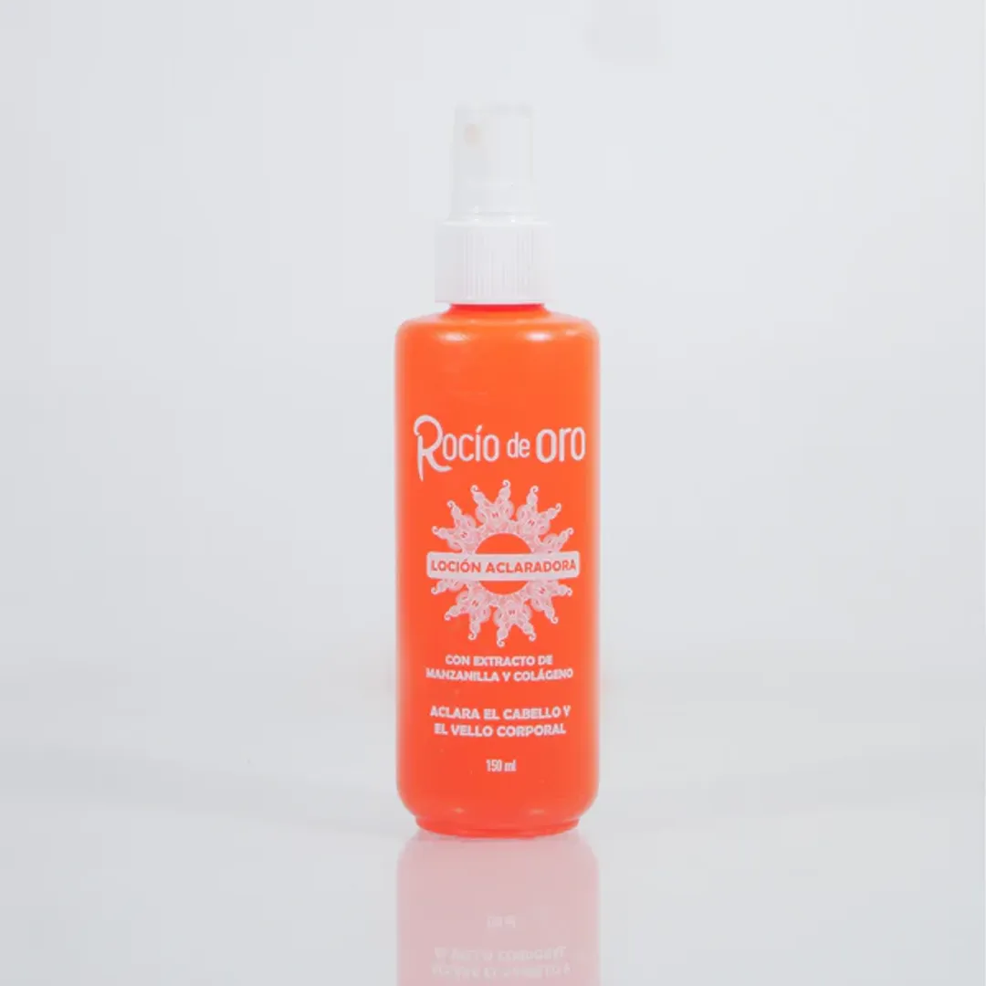 Loción Spray Aclarante Cabello Rocío de Oro 150ML