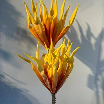 Imagen del producto FLOR EN VARA X 2 ESPUMADO TIERRA