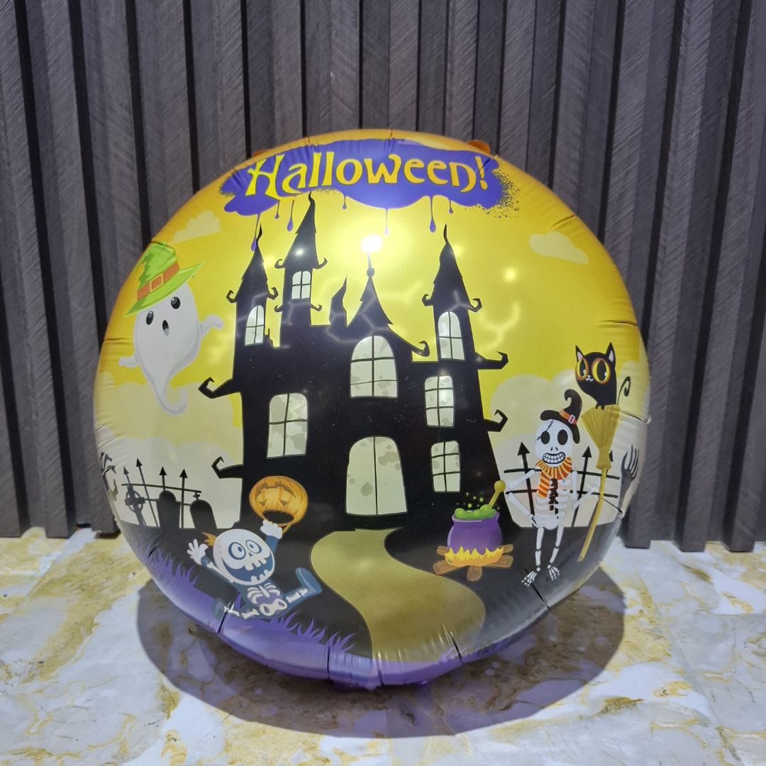 GLOBO METALIZADO HALLOWEEN 