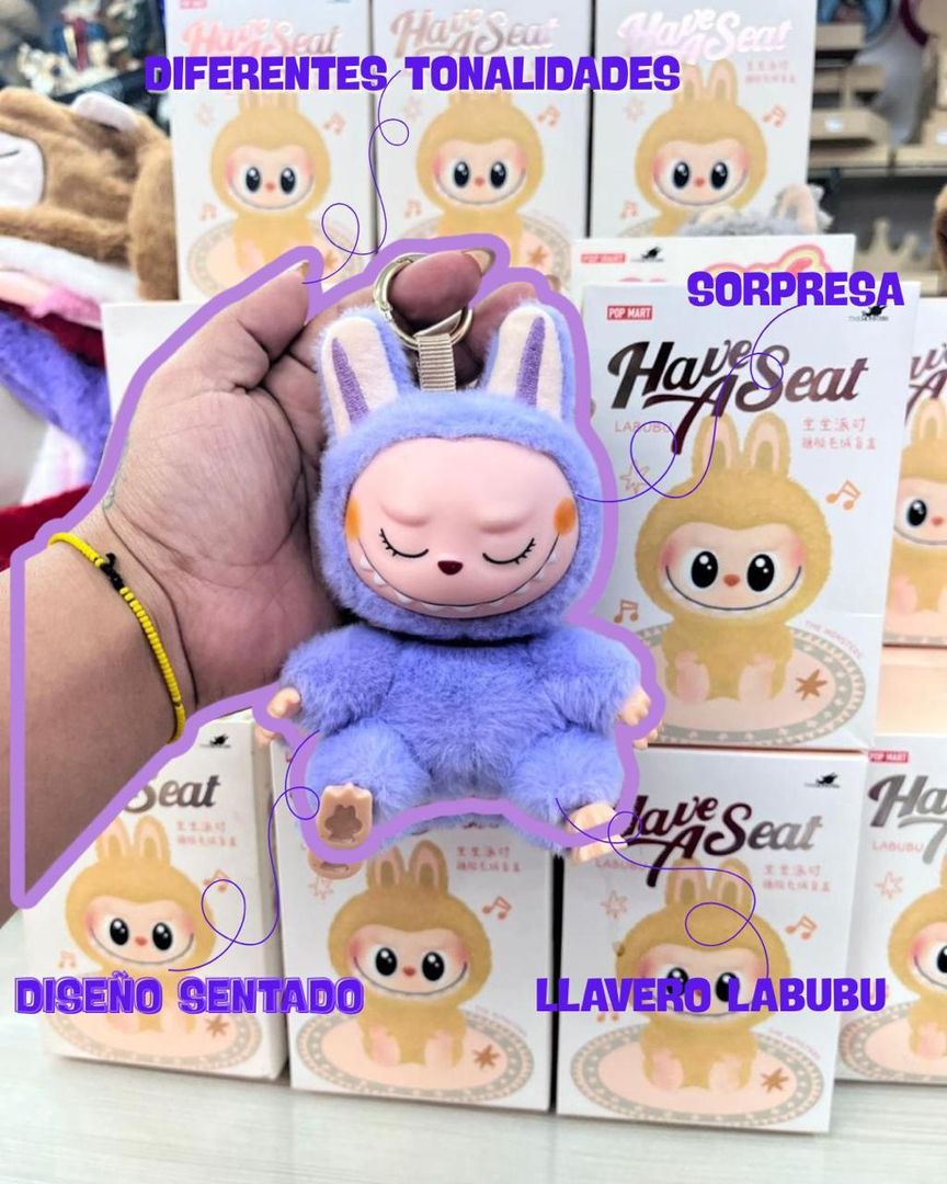 LABUBU LLAVERO (SORPRESA SIN SONIDO)