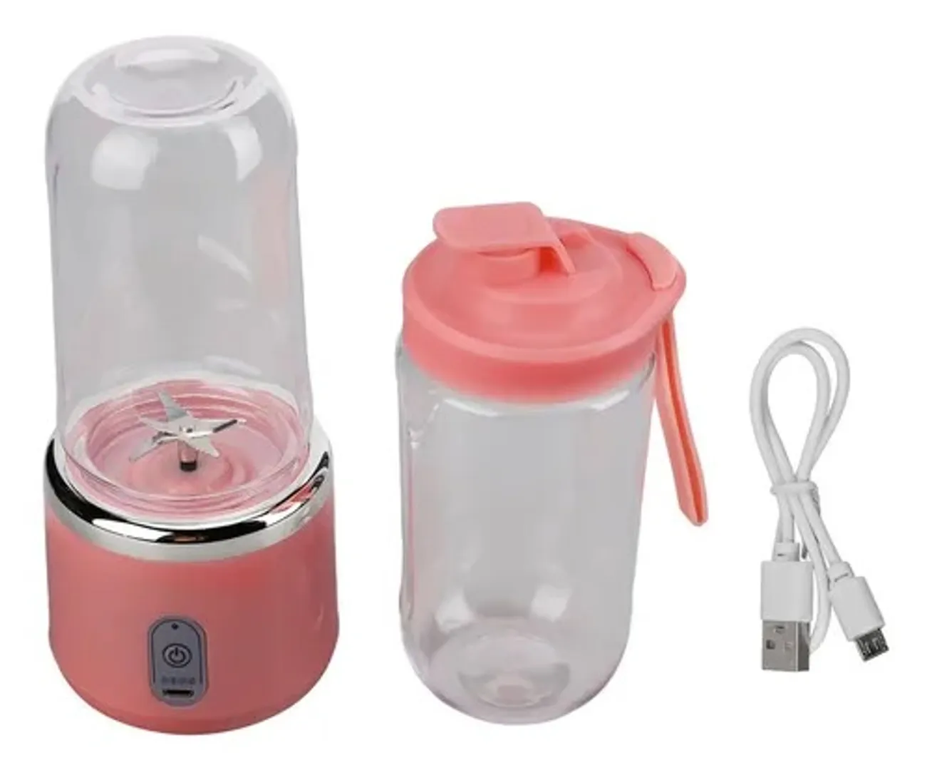 LICUADORA PORTATIL DOBLE VASO RECARGABLE