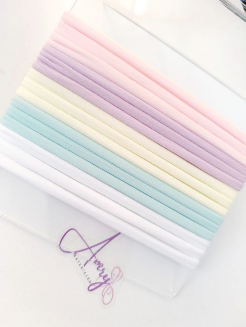 Kit 15 Banditas Pasteles