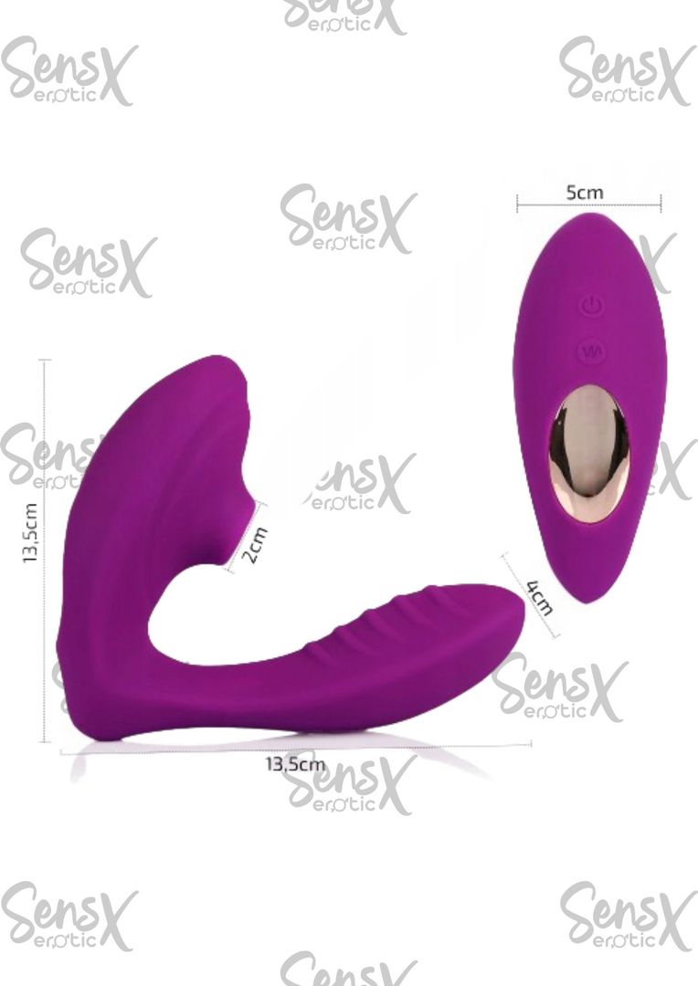 Estimulador de clítoris y vibrador 