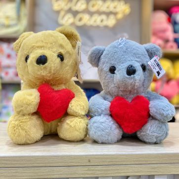 Imagen del producto PEL OSO CORAZÓN ( 18 CM ) 