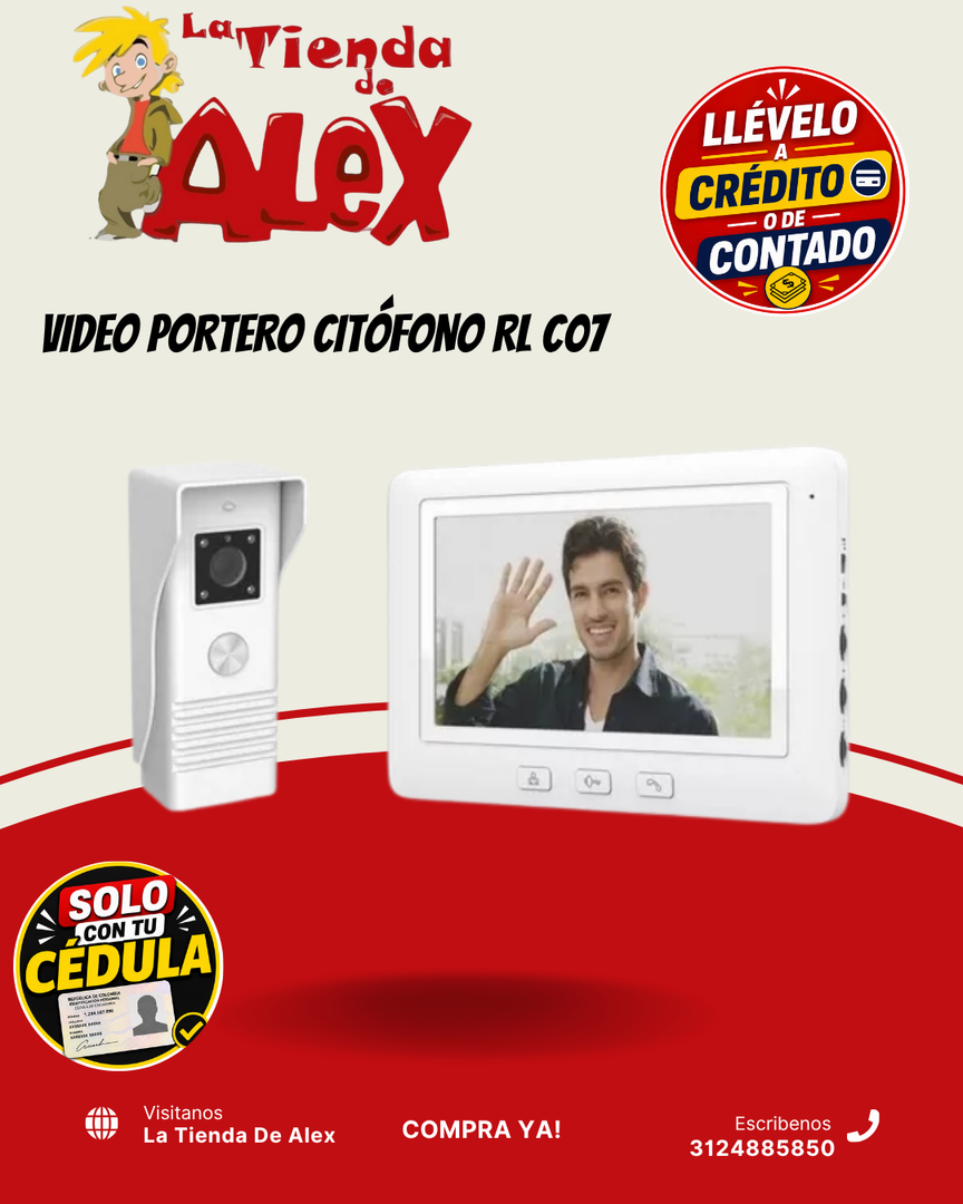 VIDEO PORTERO CITÓFONO RL C07