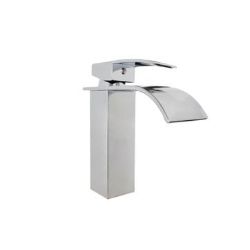 BAJA CROMO GRIFERIA MONOCONTROL CASCADA  - imagen 2