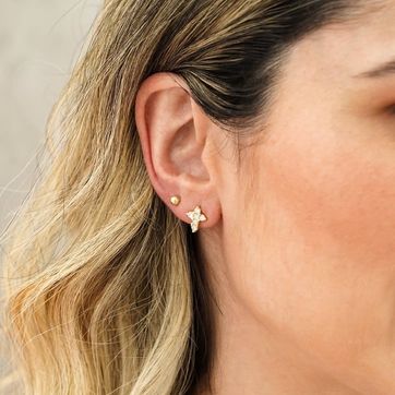 Imagen del producto Cruz circonias 