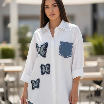 BLUSÓN MARIPOSAS  - imagen 1