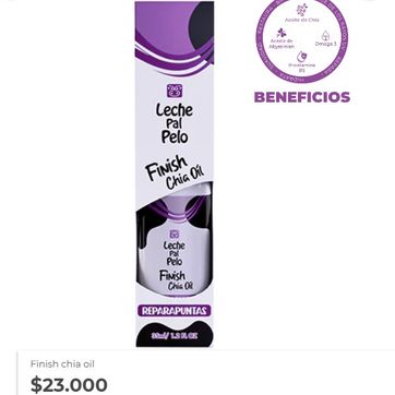 Imagen del producto Finish chia oil